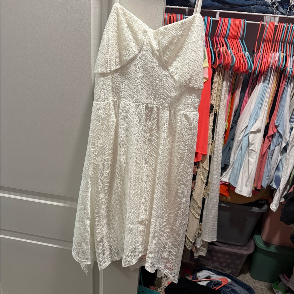No Boundaries White Dress